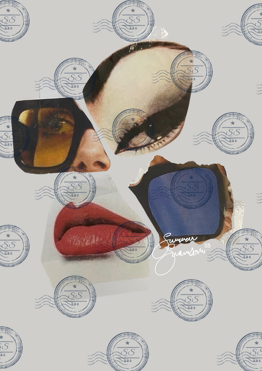 "Lady in Red," 2023 Poster Print
