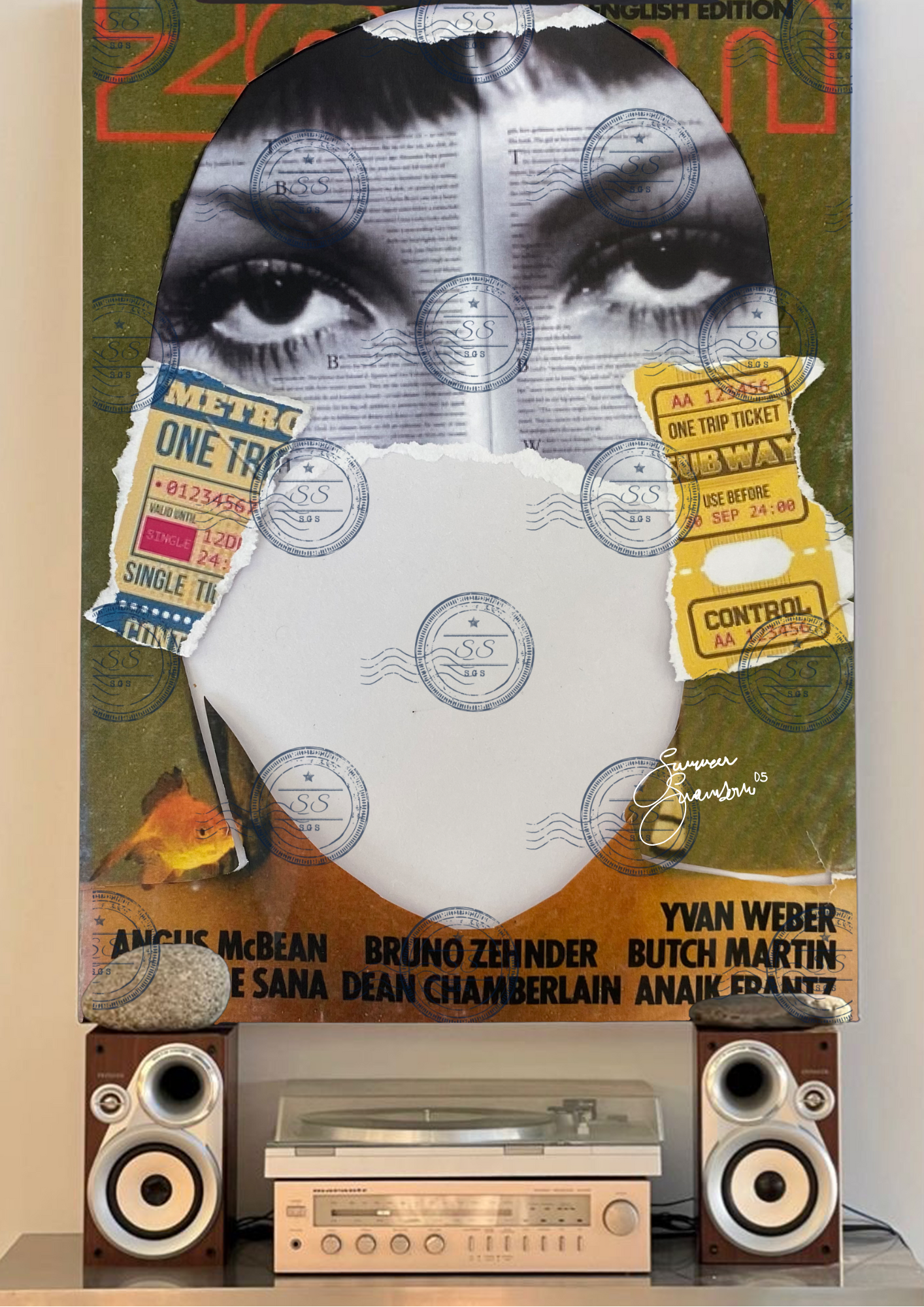 "Gaze," 2023 Poster Print